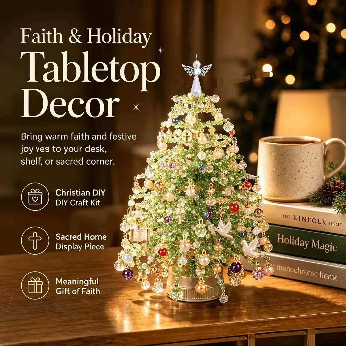 Crafting Resin - Multi‑Theme DIY Beaded Tree Craft Kit