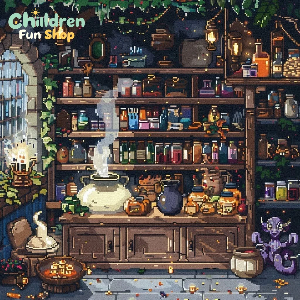 Resin Craft Workshop - DIY Diamond Painting, Pixel Style Witch