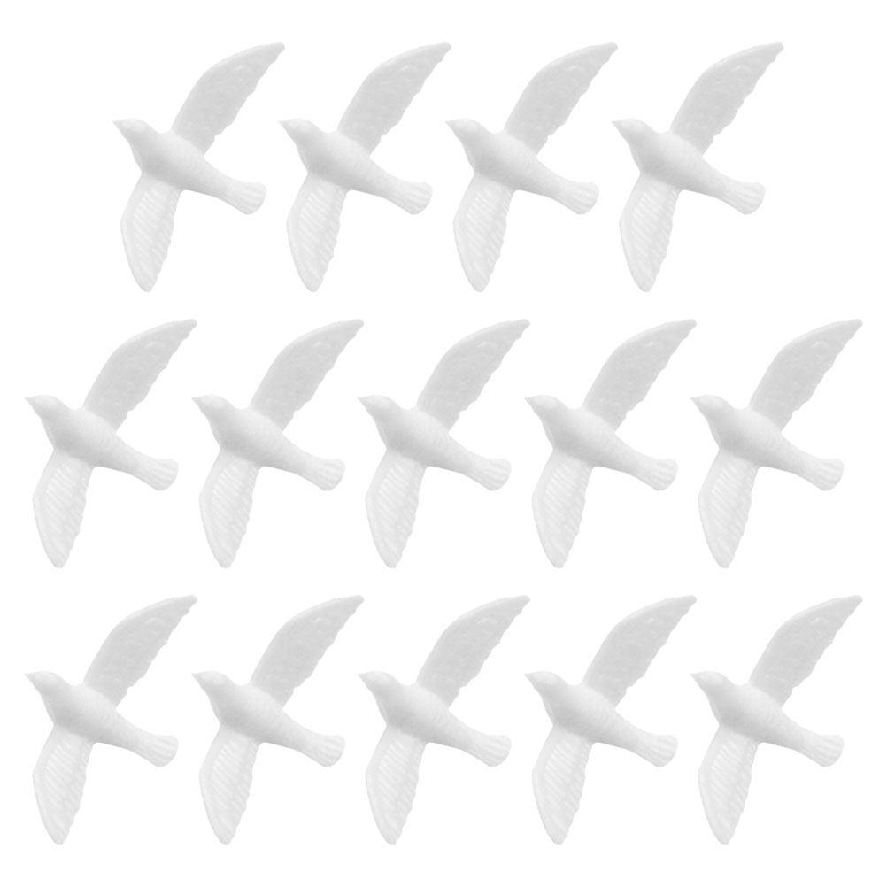 14Pcs Miniature White Dove Res - Crafting Resin review and price
