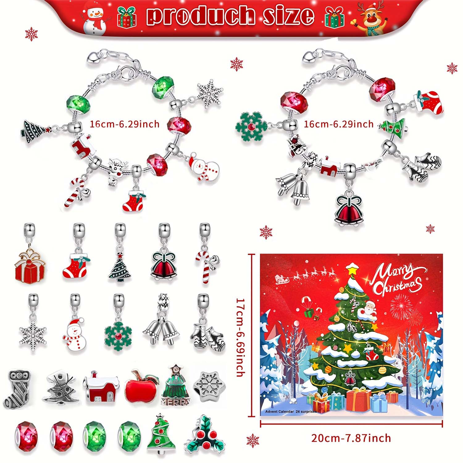 Creative Christmas 24-Day Coun - Resin Jewelry Kit review and price
