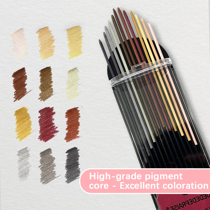 12/24 Colored Leads 2.0mm Mech - Staedtler Pencil Lumocolor review and price