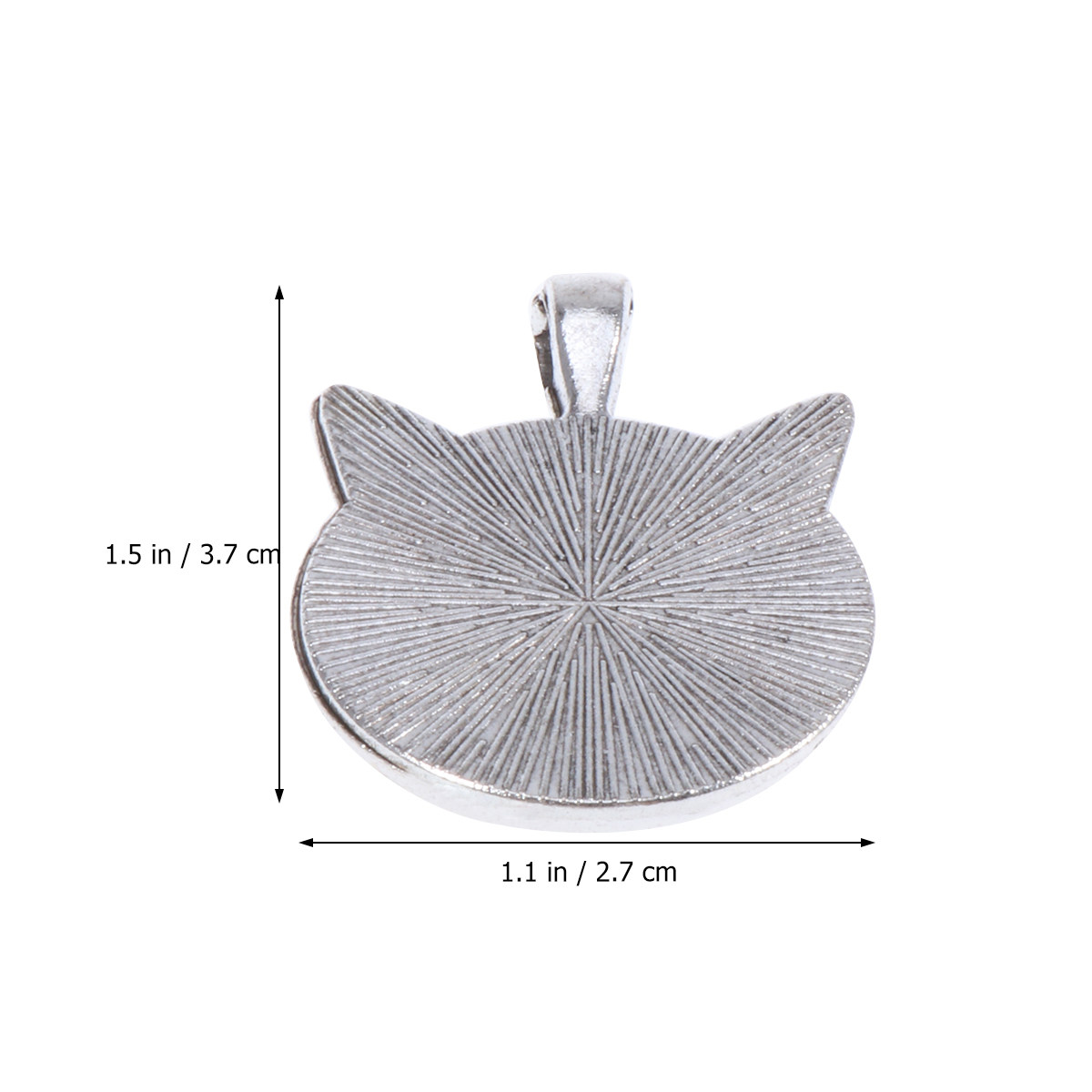10Pcs Cat Ear Bezel Pendant Tr - Resin Jewelry Kit review and price