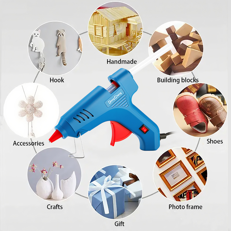 80W Mini Hot Melt Glue Gun DIY - Heat Gun Small review and price