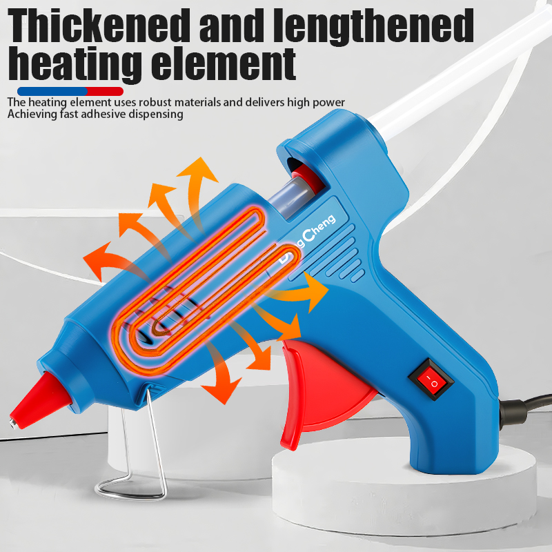 80W Mini Hot Melt Glue Gun DIY - Heat Gun Small review and price