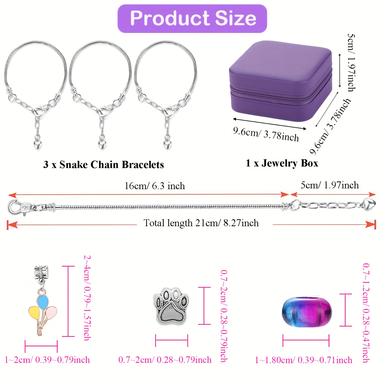 68Pcs Beading Kit with a Viole - Resin Jewelry Kit review and price