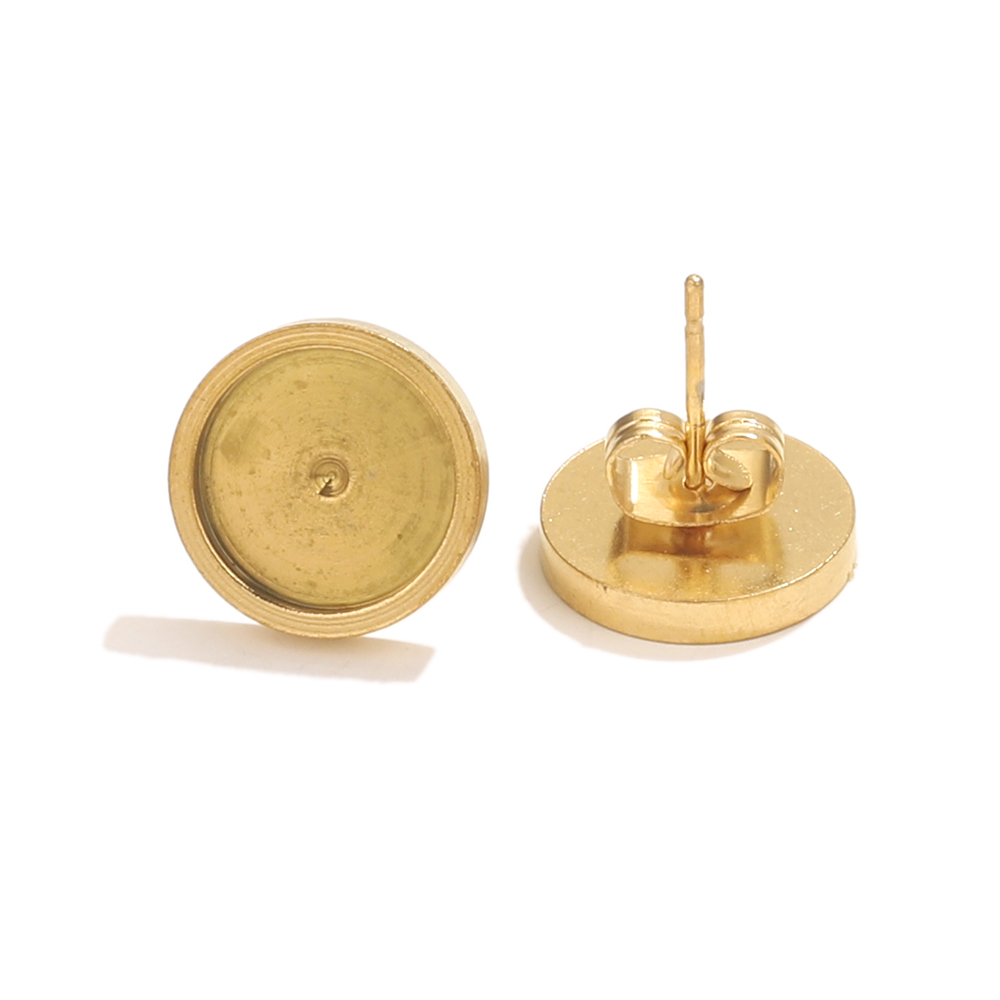 10pcs Stainless Steel Gold Ear - Resin Jewelry Kit review and price